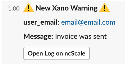 alerting-slack-template-xano-warning-message